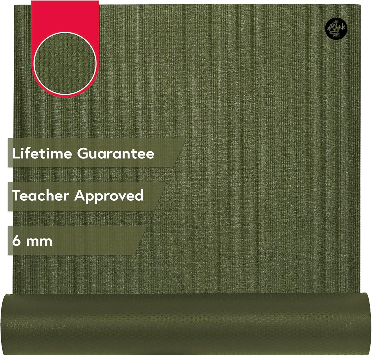 Manduka PRO Yoga Mat – 6Mm | Lifetime Durability | Hygienic Construction | Premi