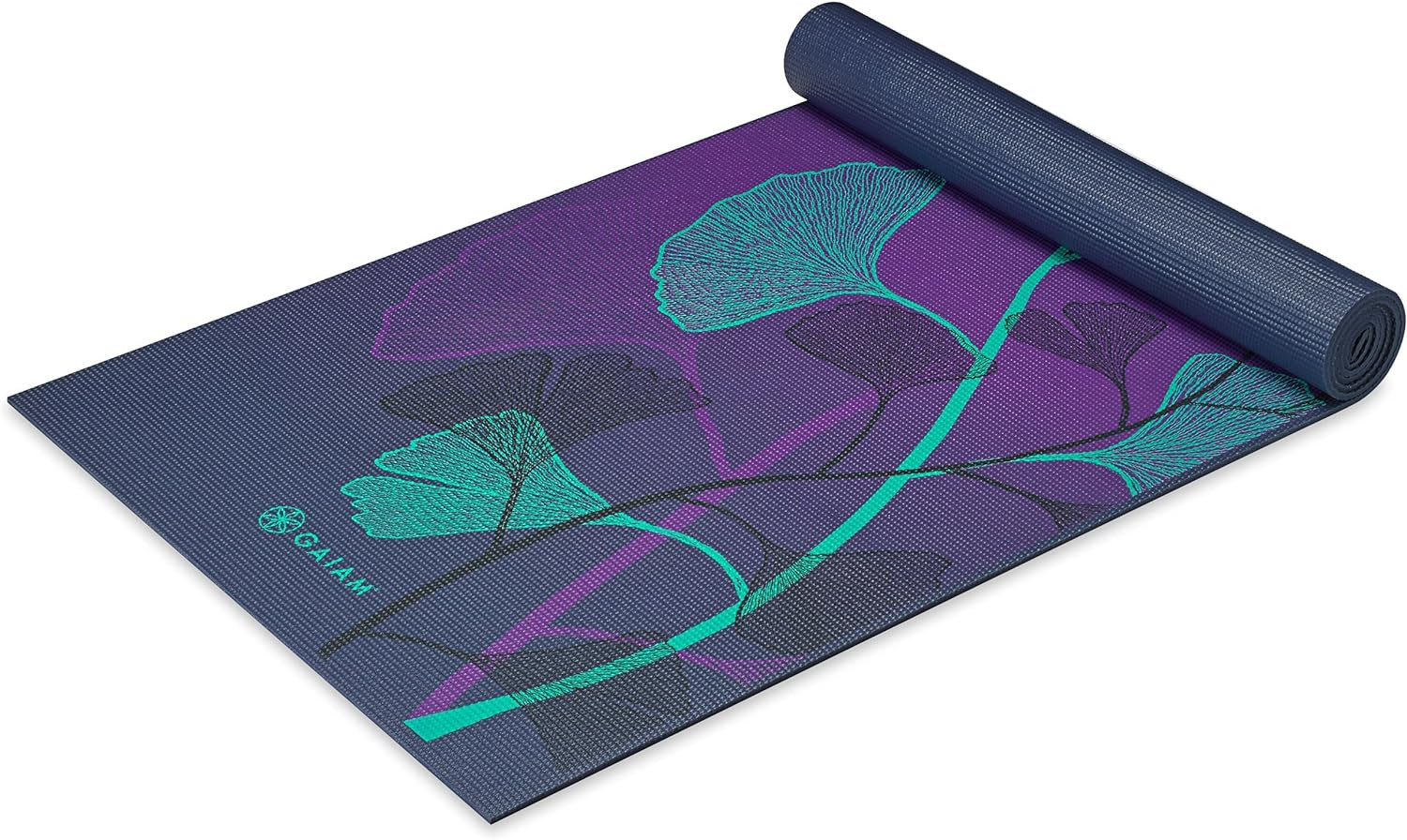 Gaiam Yoga Mat – Premium 6Mm Print Extra Thick Non Slip Exercise & Fitness Mat f