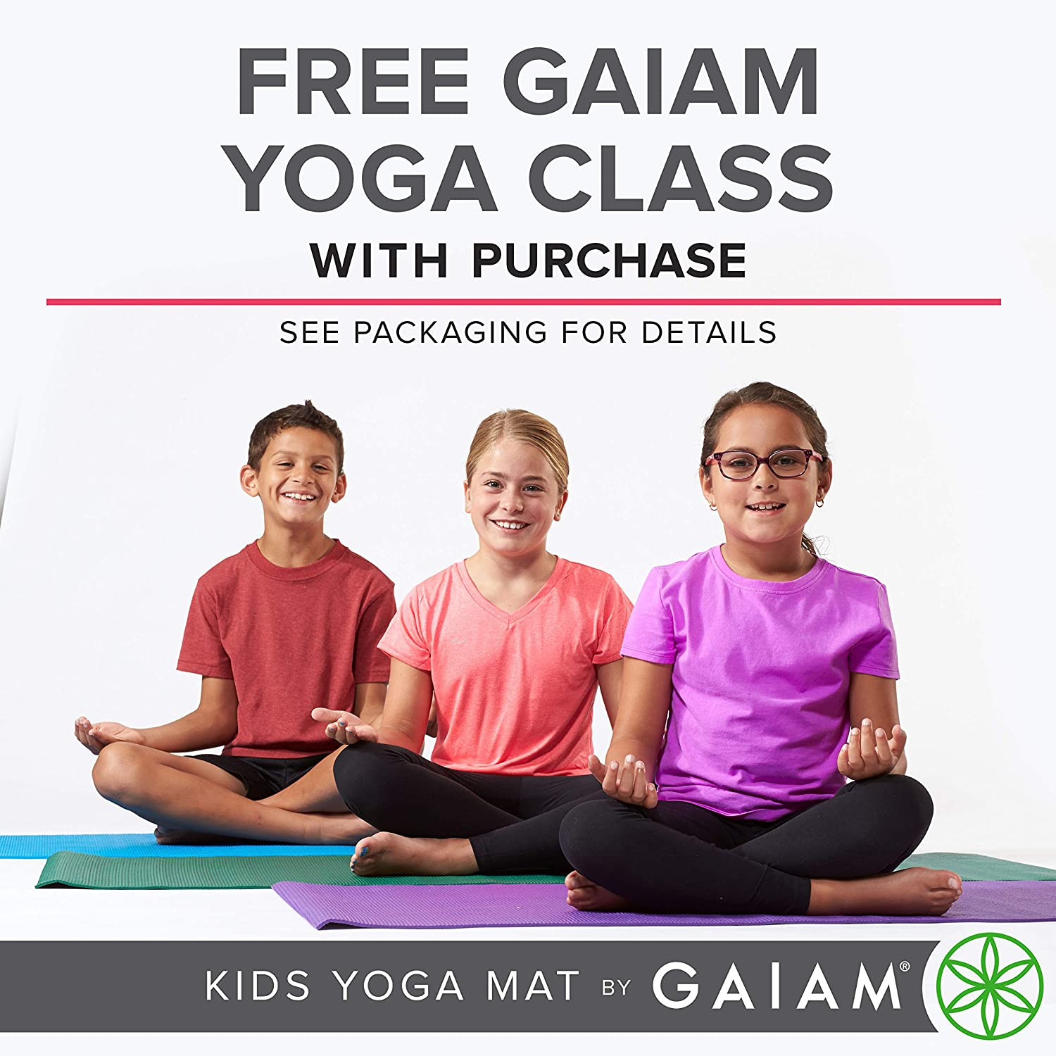 Yoga Exercise Mat for Kids 60&Prime;x24&Prime; 3mm w/ Playful Prints for Babies & Toddlers