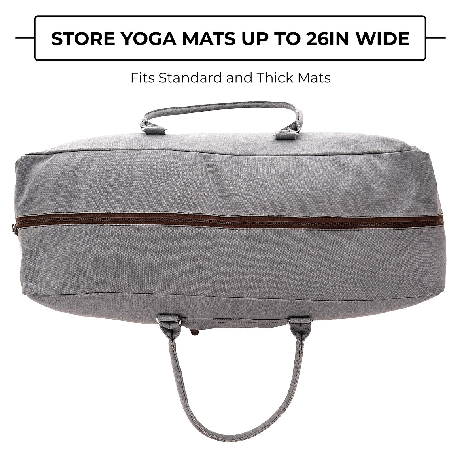 Mount Adams XL Yoga Mat Bag, 26&Prime; x 10&Prime; x 10&Prime;, Extra Large Yoga Mat Carrier, F…