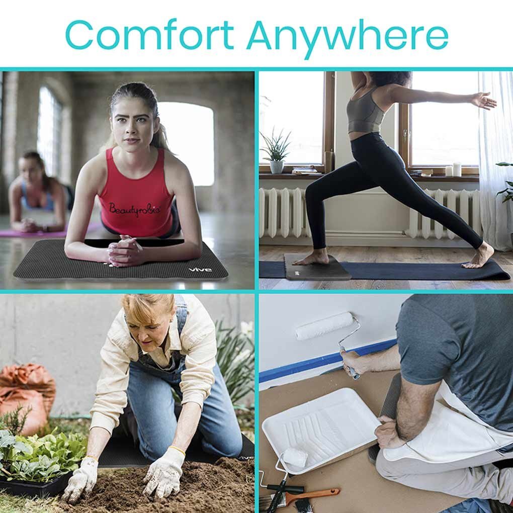 Thick Kneeling Pad Cushion Seat Knee Mat Foam for Home, Garden, Yoga