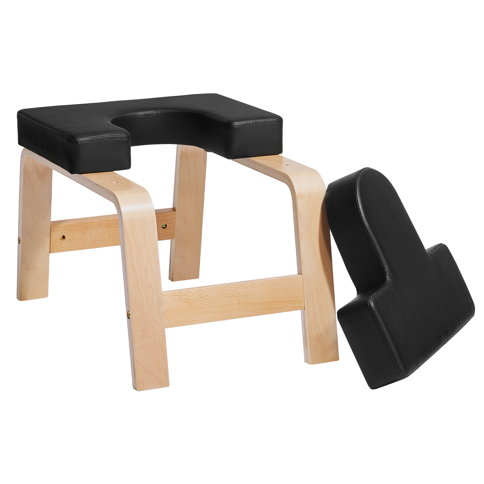 VEVOR Yoga Headstand Bench Inversion Chair Exercise Workout Fitness Training