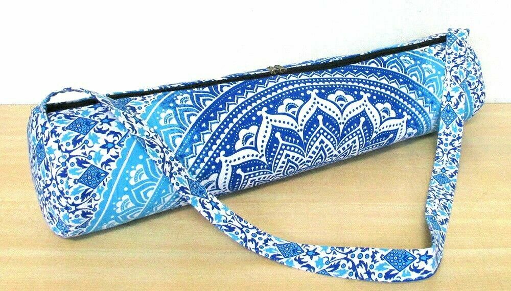 Indian New Best Quality Mandala Yoga Bag Beach Gym Mat Carrier Bags With Shoulde