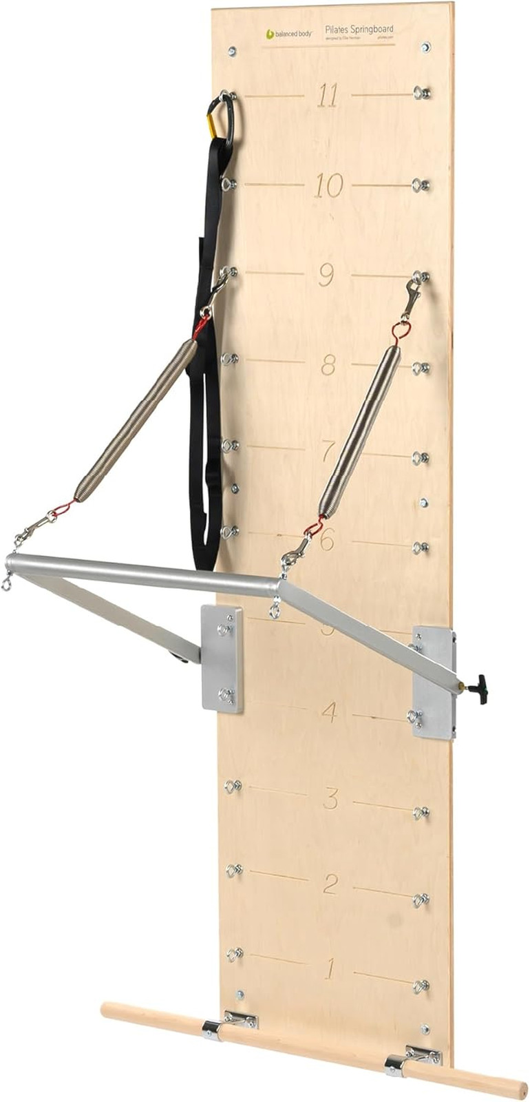 Pilates Springboard, Wall Mounted Pilates Workout Equipment for Home Gym or Stud