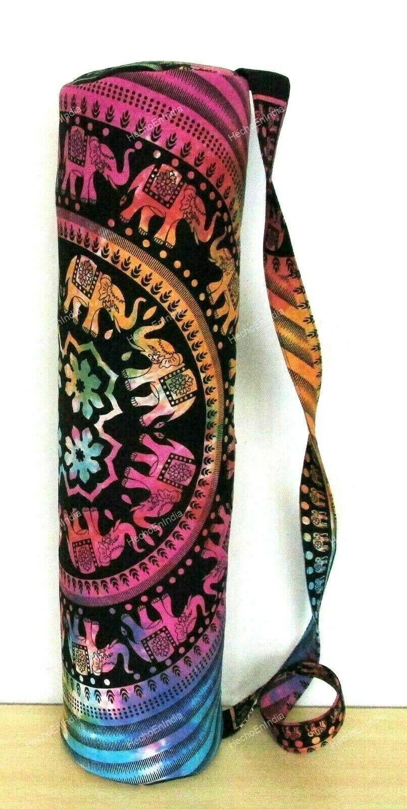 Indian Yoga Mat Carrier Bag Round Mandala Best Quality Bag Shoulder