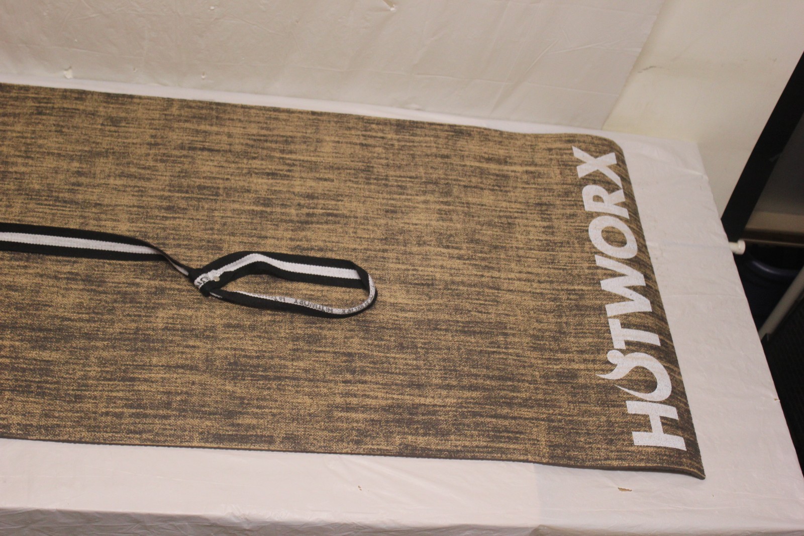 Hotworx Exercise Yoga Mat 72&Prime; x 24&Prime; Non-Slip Textured Hemp Fiber Gym Workout E1