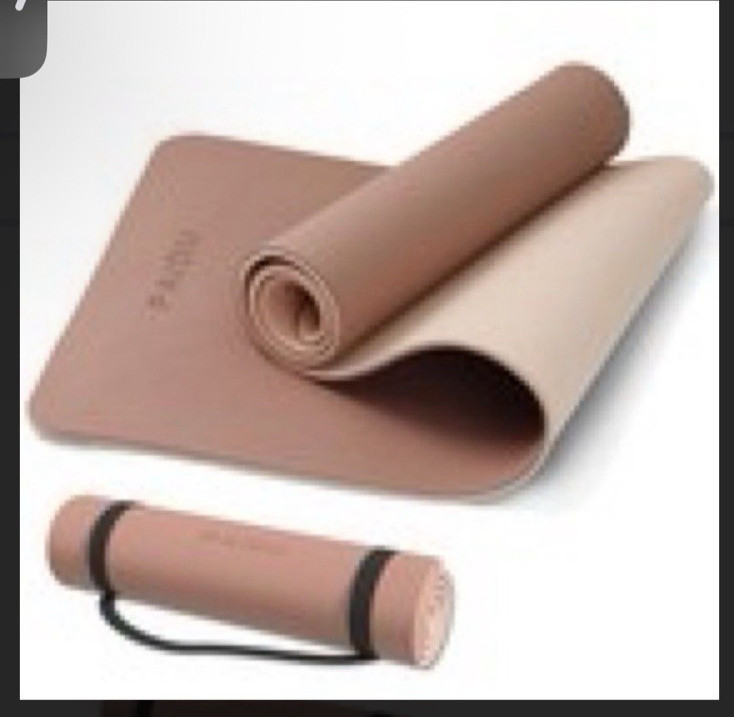 Yoga Mat Non Slip Anti-tear,extra thick-2/5 inch（10MM）High Resiliency Profess…