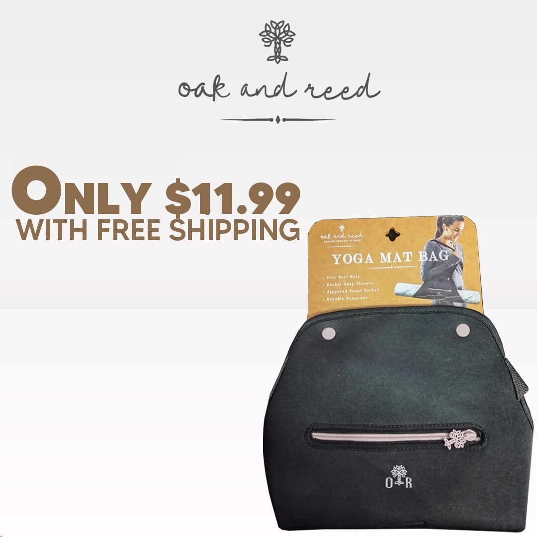 Oak & Reed Yoga Mat Carrier Bag – Free Shipping