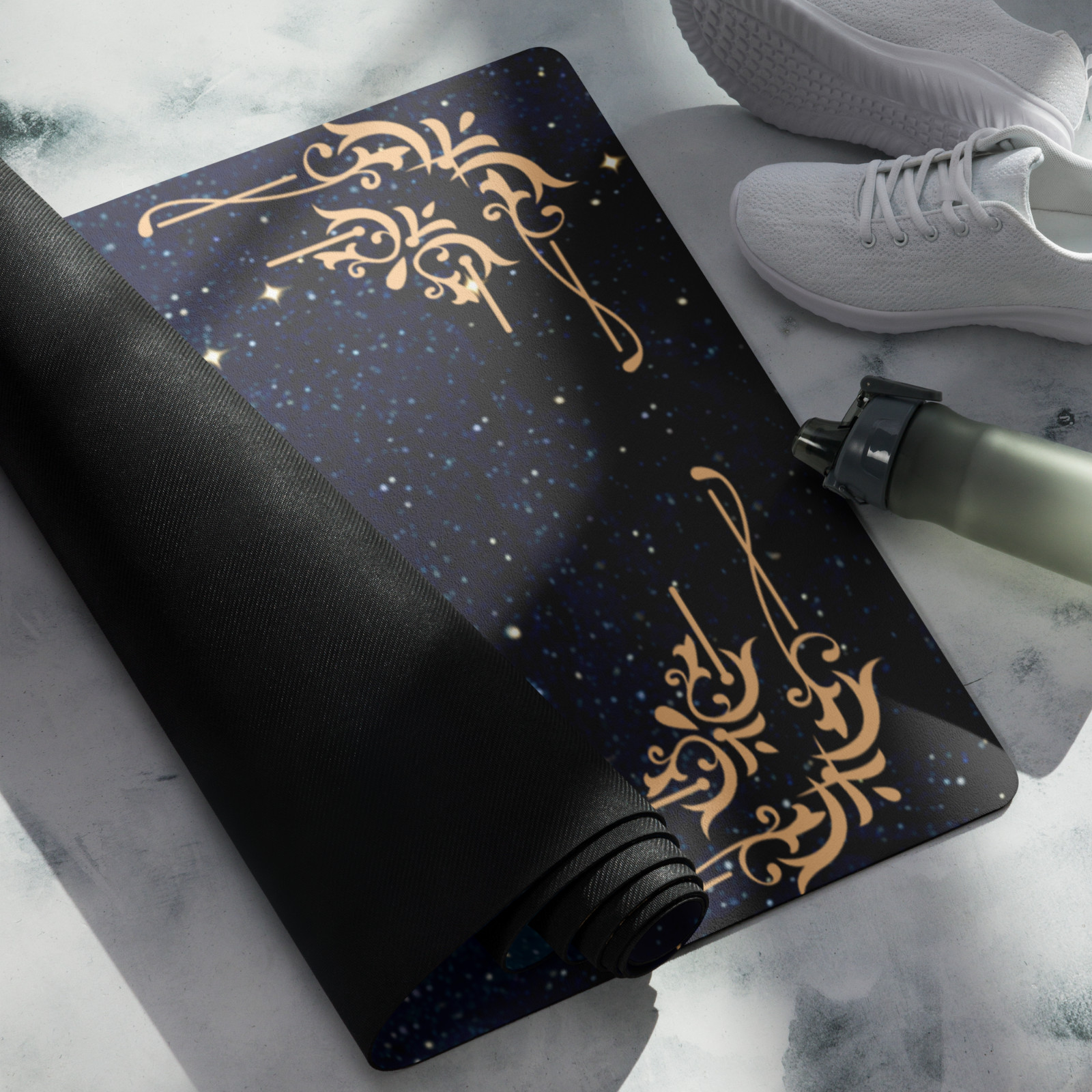 LIBRA Yoga Mat Personalized Yoga Mat Astrology Zodiac Gift Meditation Room Decor