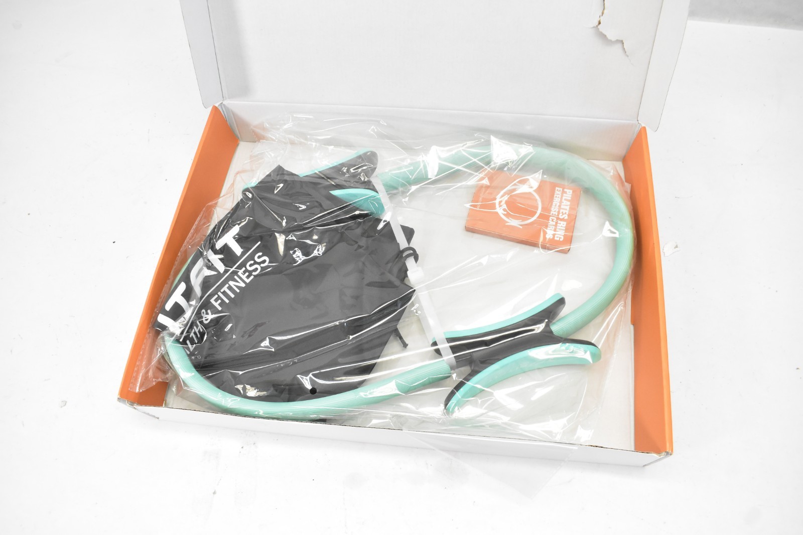 RitFit Pilates Ring Circle 14&Prime; Magic Fitness Circle For Inner/Outer Thigh Teal