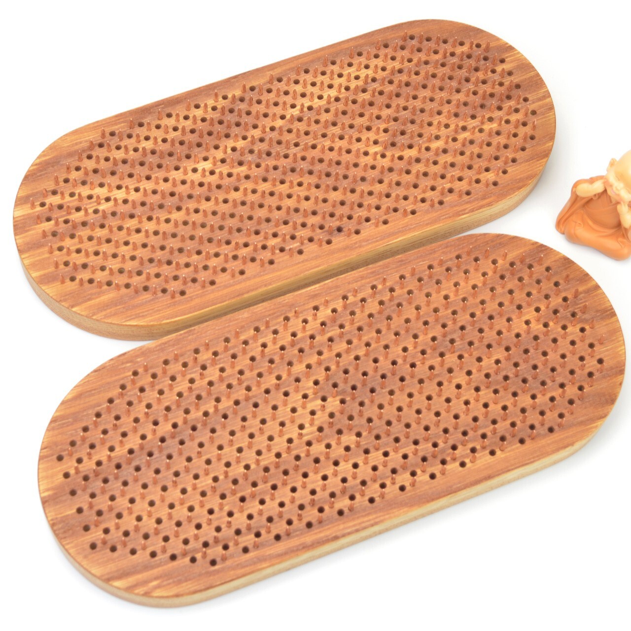 Oak Sadhu Board « Lotus » Copper Nails 10 mm/0.4 inch