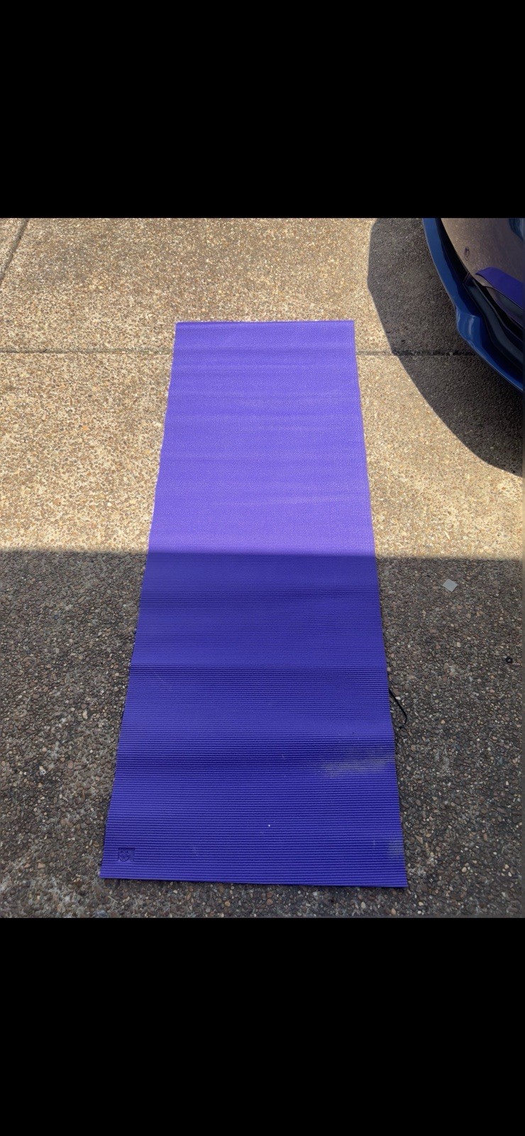 Gaiam Purple Yoga Mat Premium 5mm Extra Thick 68×24&Prime;