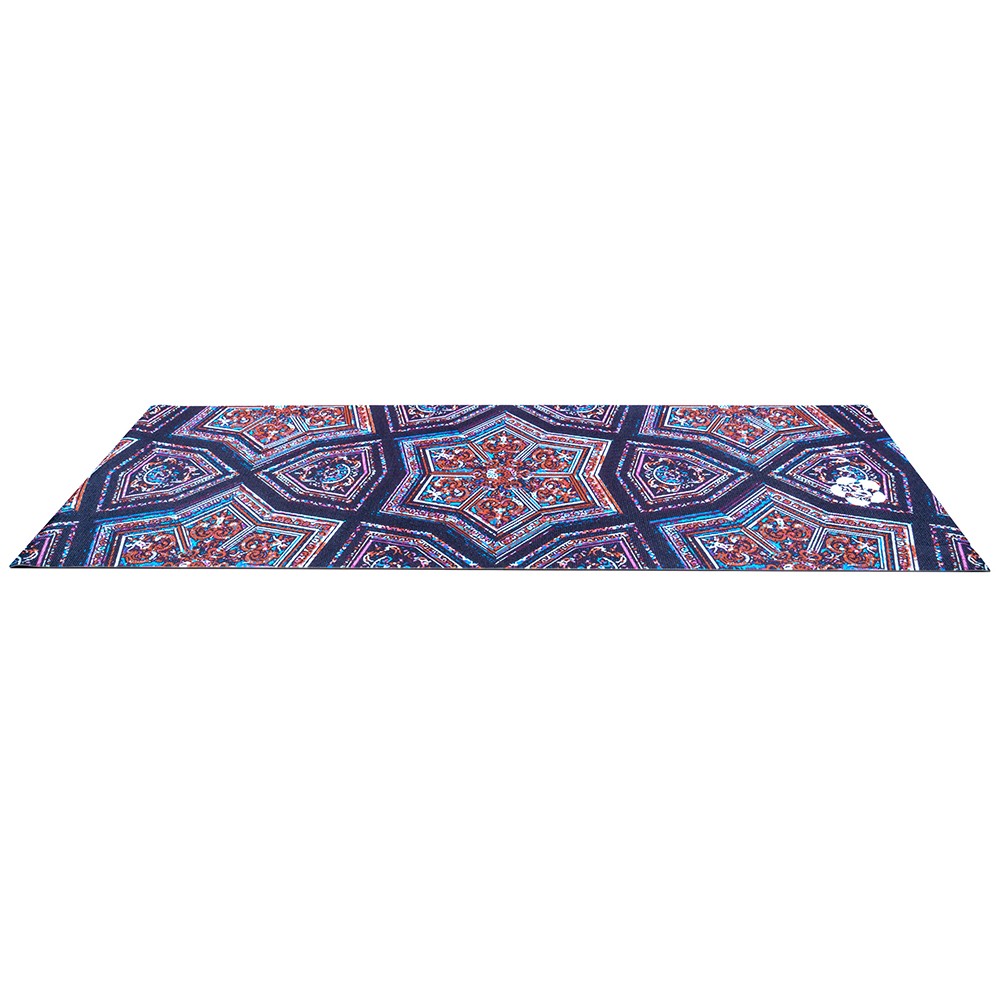 NEW! AUM 68&Prime; x 24&Prime; ULTRA SOFT TEXTURE YOGA EXERCISE MAT – NON-SLIP W/CARRY STRAP