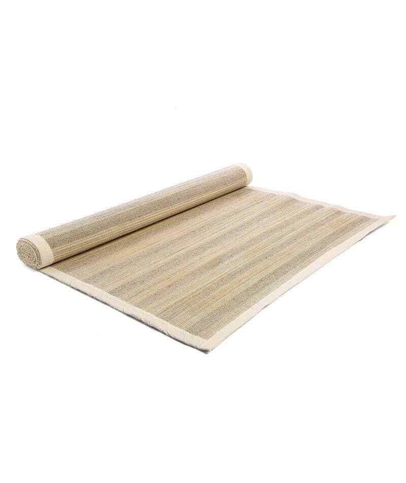 Sambu Straw and Jute Yoga Mat 27×72 inch By Isha Life