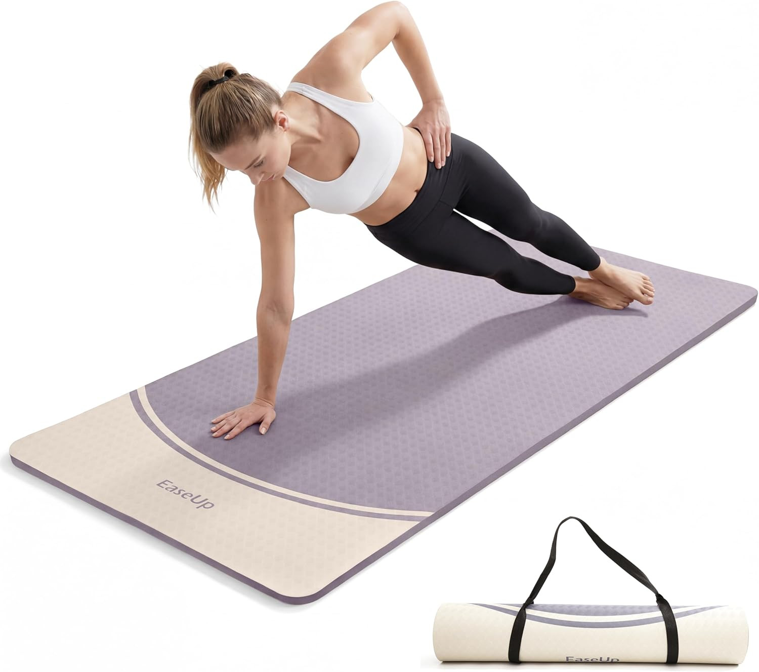 Extra Thick Non-Slip Yoga Mat 10MM, 72.8&Prime;x31.5&Prime; for Yoga & Fitness