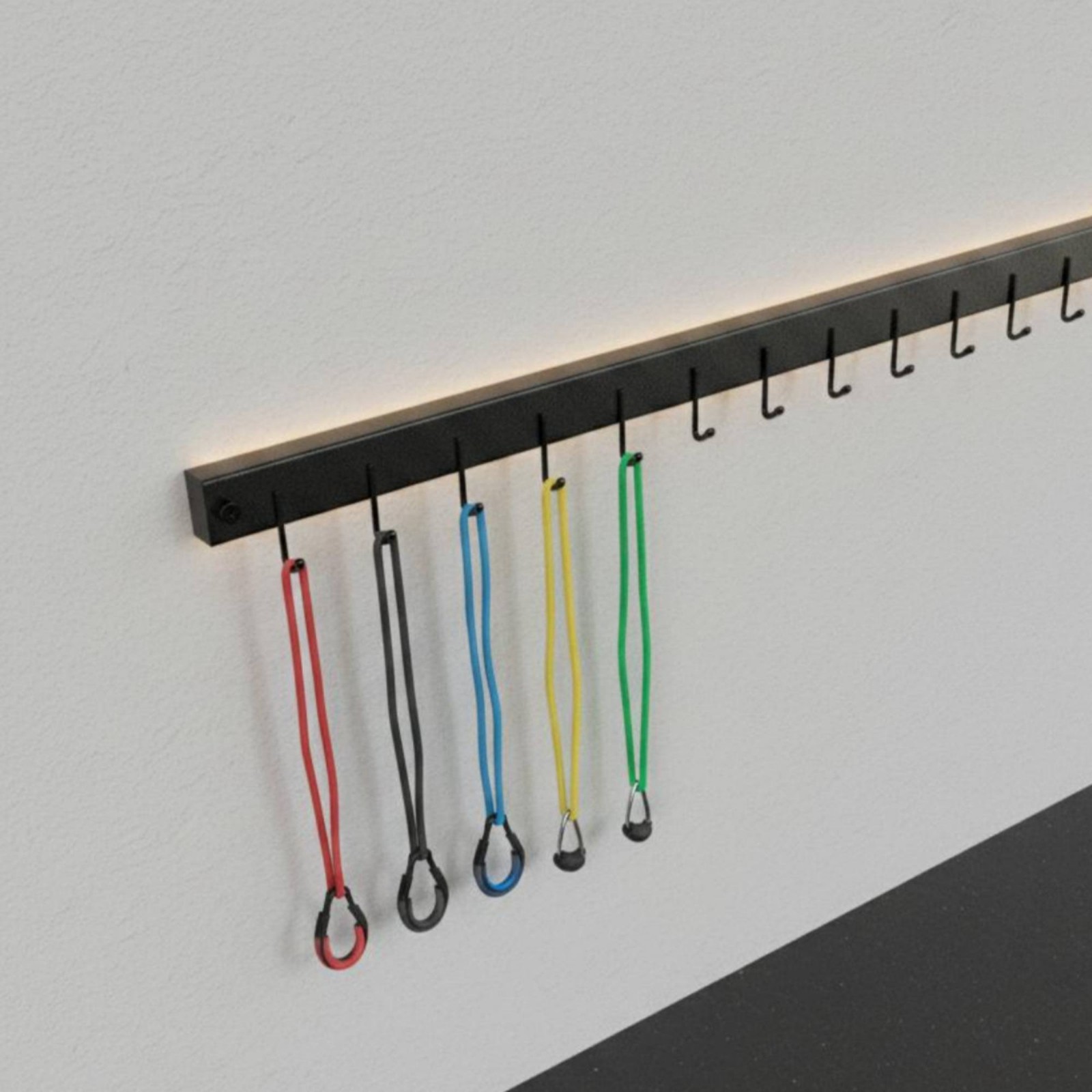 Pilates Coil Storage Rack Sturdy Pilates Coil Hanger Large Pegs