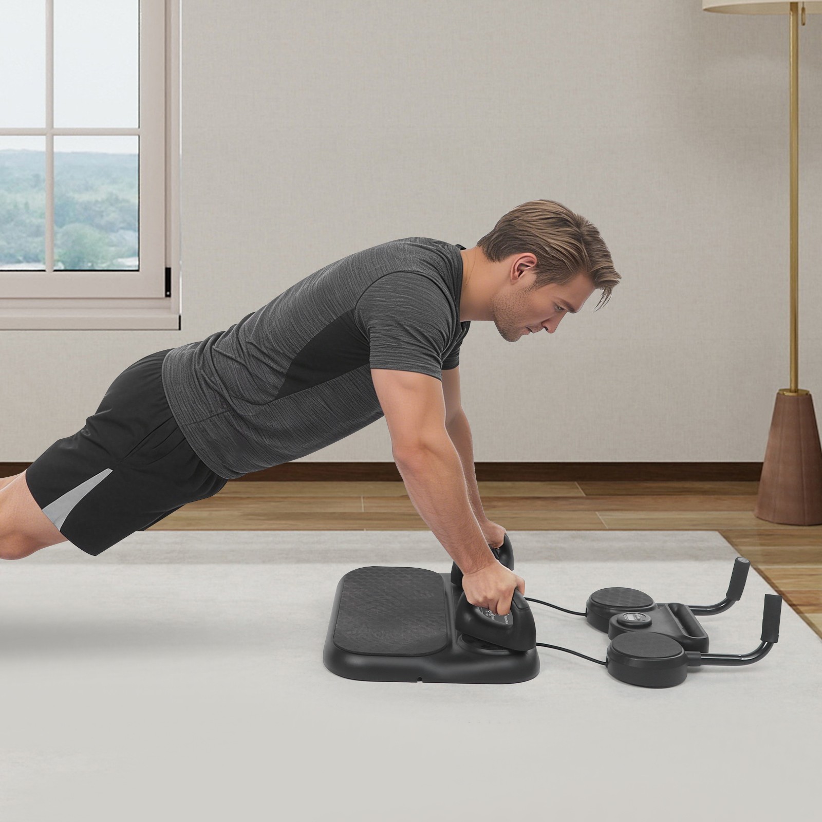 Abdominal Pilates Board Multifunctional Workout Equipment Pilates Board 440 lbs