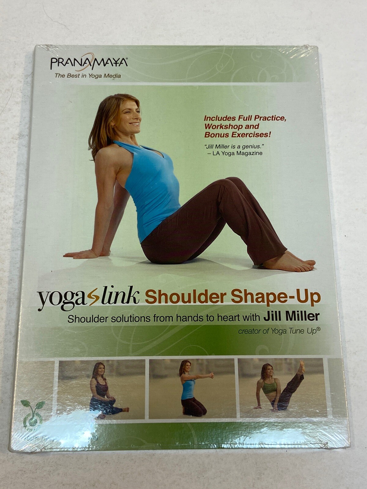 Yoga Link Shoulder Shape-Up with Jill Miller DVD Full Practice Workshop Hands +