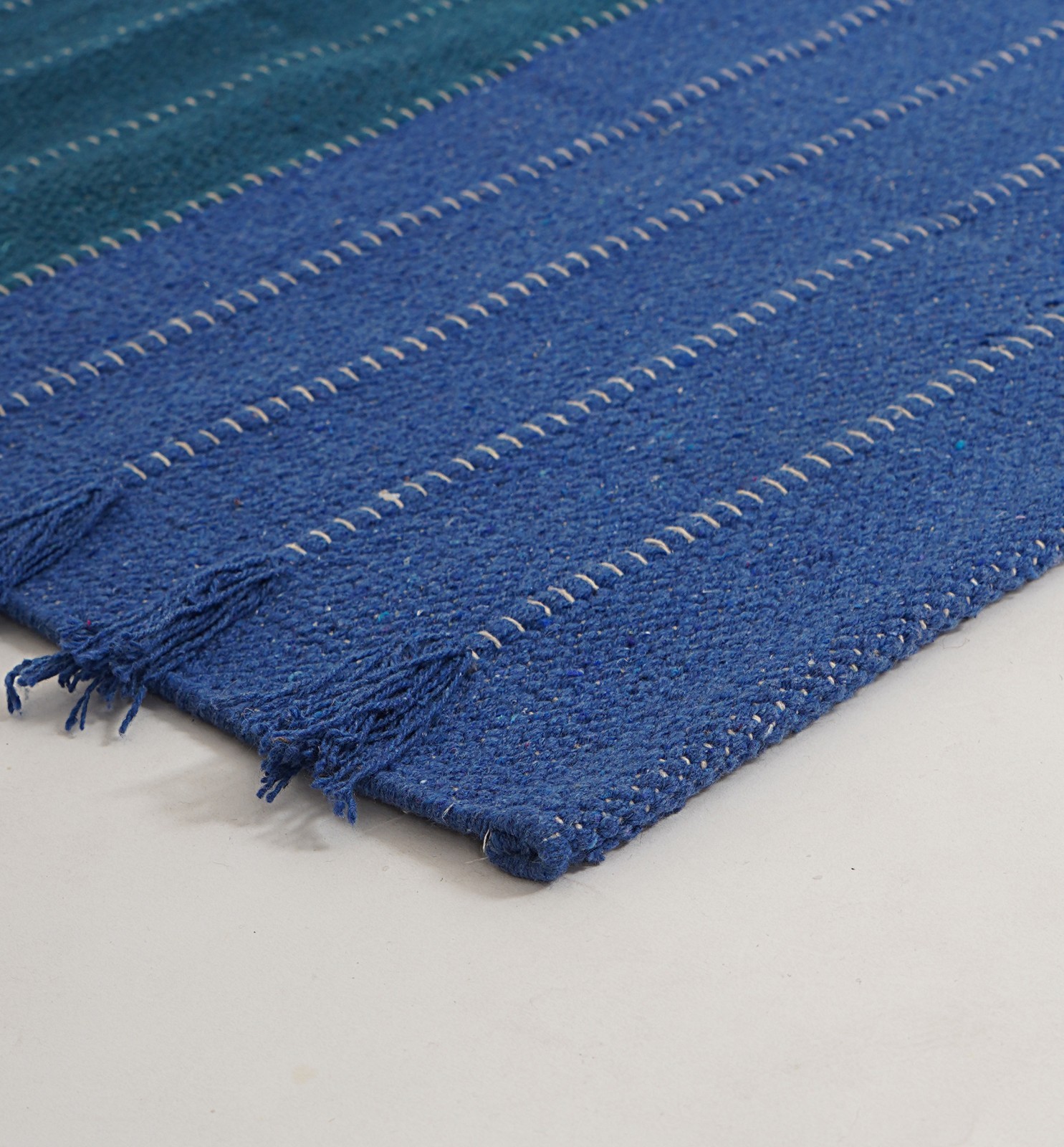 Yoga Mat Thick Non Slip Organic Cotton Exercise Workout Mat Pilates Rug 2×6 FT