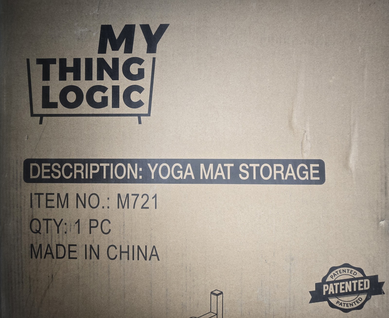 Mythinglogic Yoga Mat Storage Racks,Home Gym Storage Rack for Dumbbells