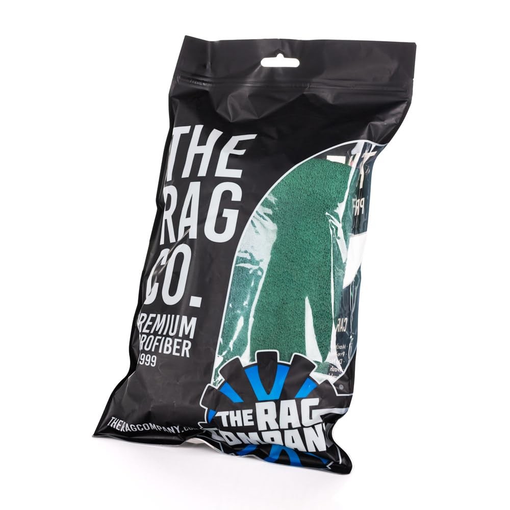 The Rag Company – Sport & Workout Towel – Gym, 16in. x 27in., Dark Green