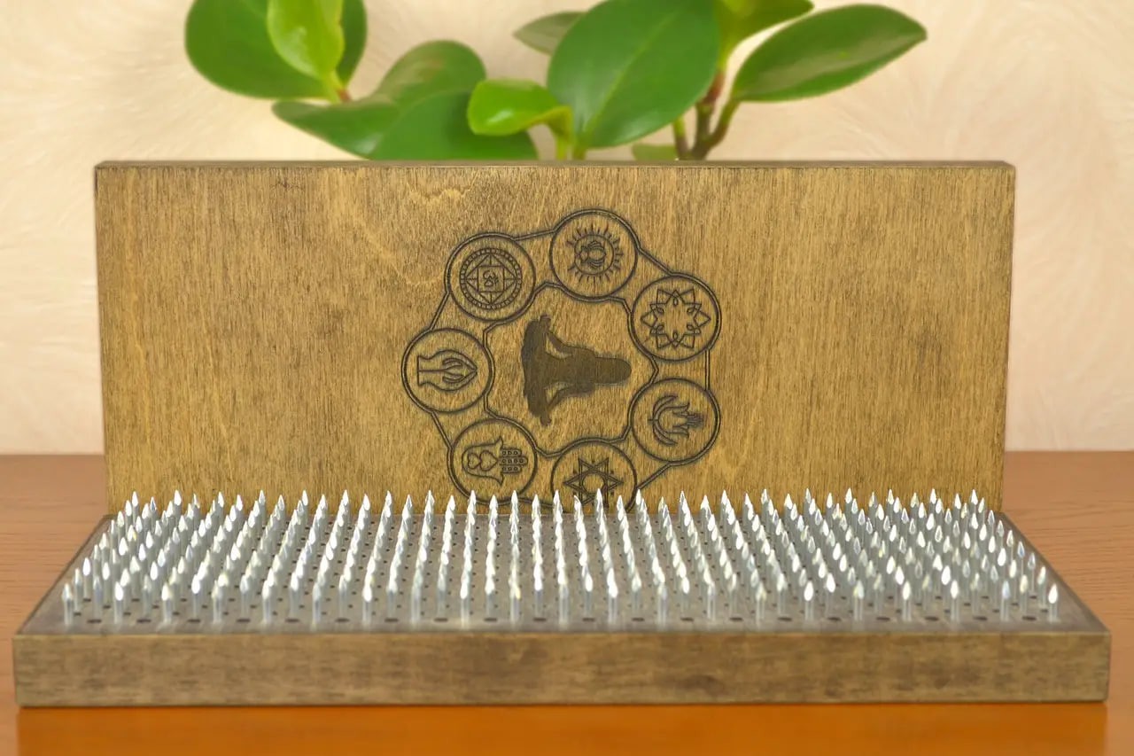 Sadhu Board « Chakras » Galvanized Nails 10 mm/0.4 inch