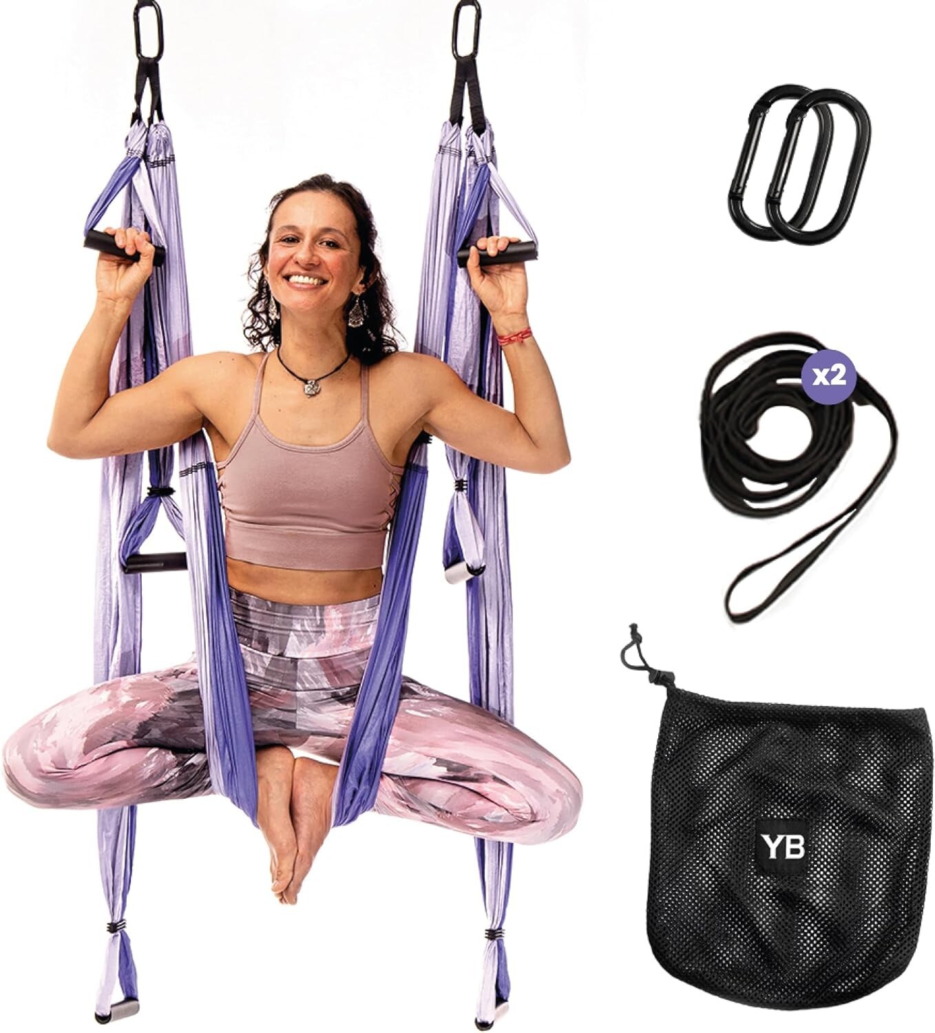 Yoga Swing Set for Home & Outdoor | Easy Setup for Strength, Balance & Back Pain