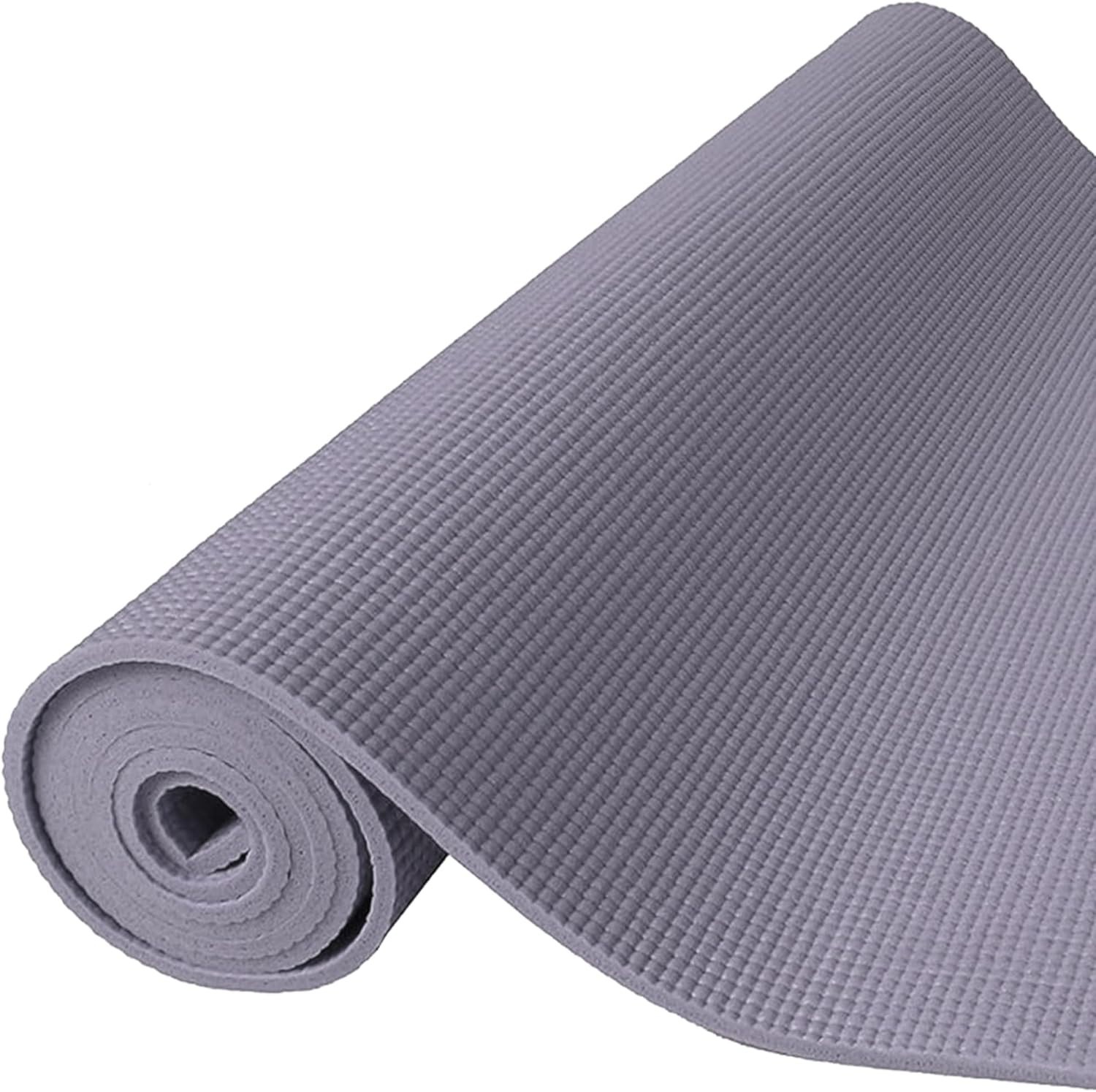 Eco-Friendly 1/4-Inch Non-Slip Yoga Mat with Carry Strap – Multiple Colors