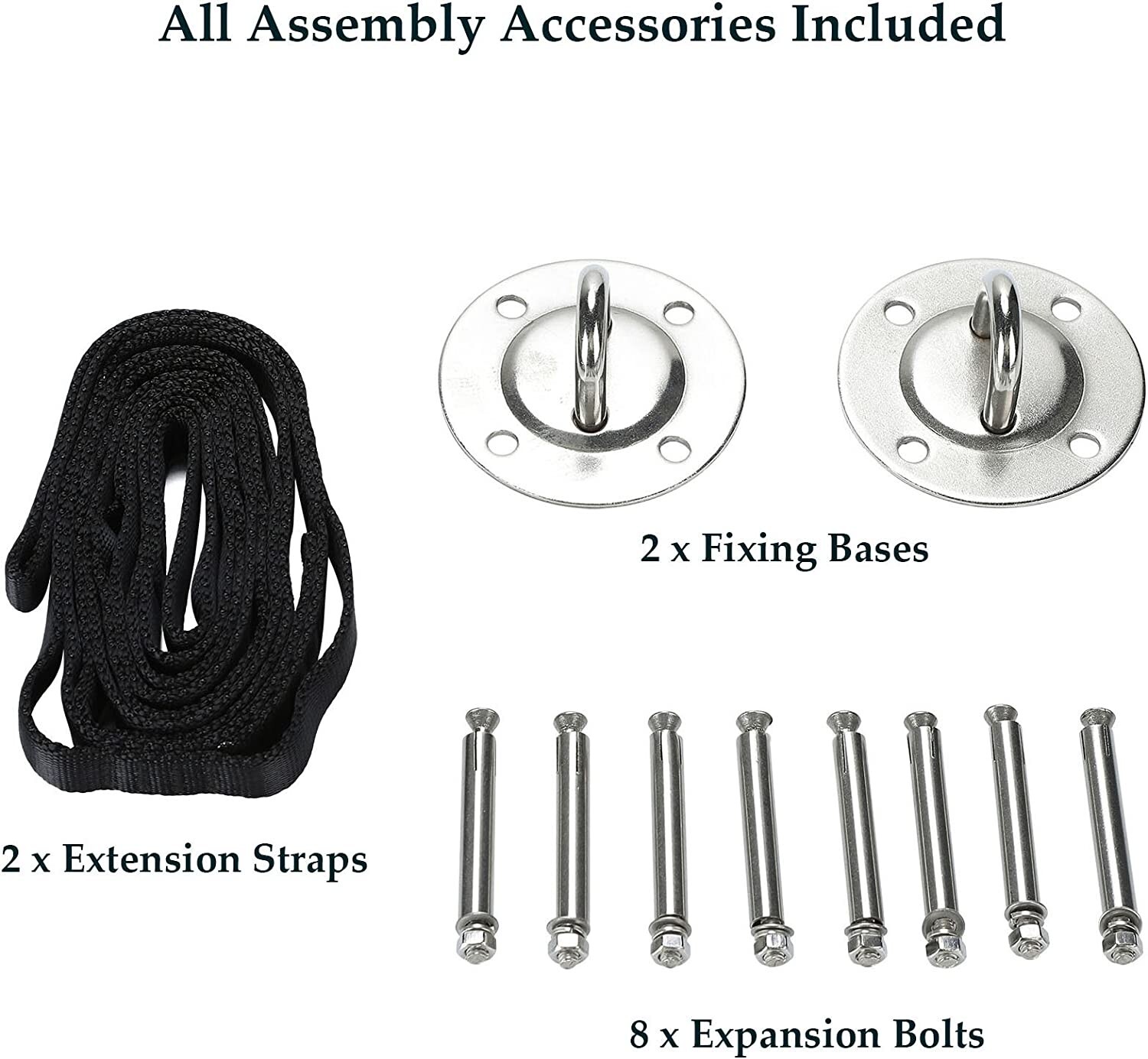 Aerial Yoga Swing Sling – Safe and Complete with Extensions & Mounting Kit