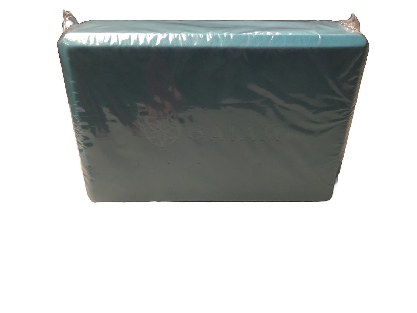 Gaiam Yoga Block Non-Slip Foam Blue Turquoise New & Sealed