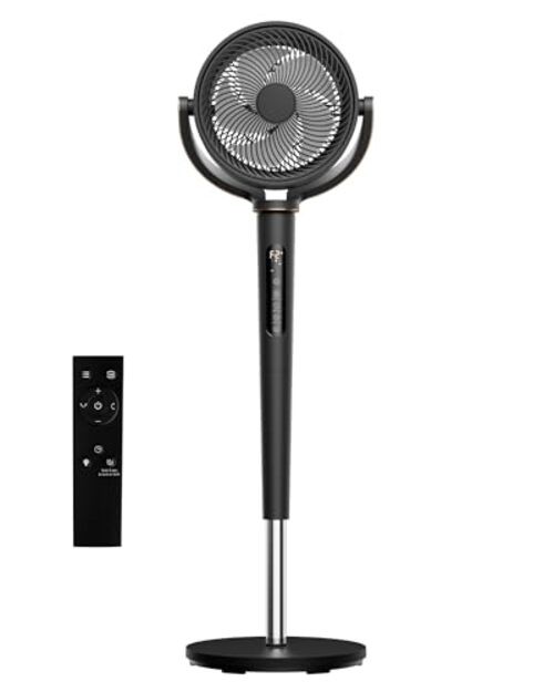Fan for Bedroom, 120°+120° Full-Automatic Oscillating Fans, 16 Speeds, 38”-46”