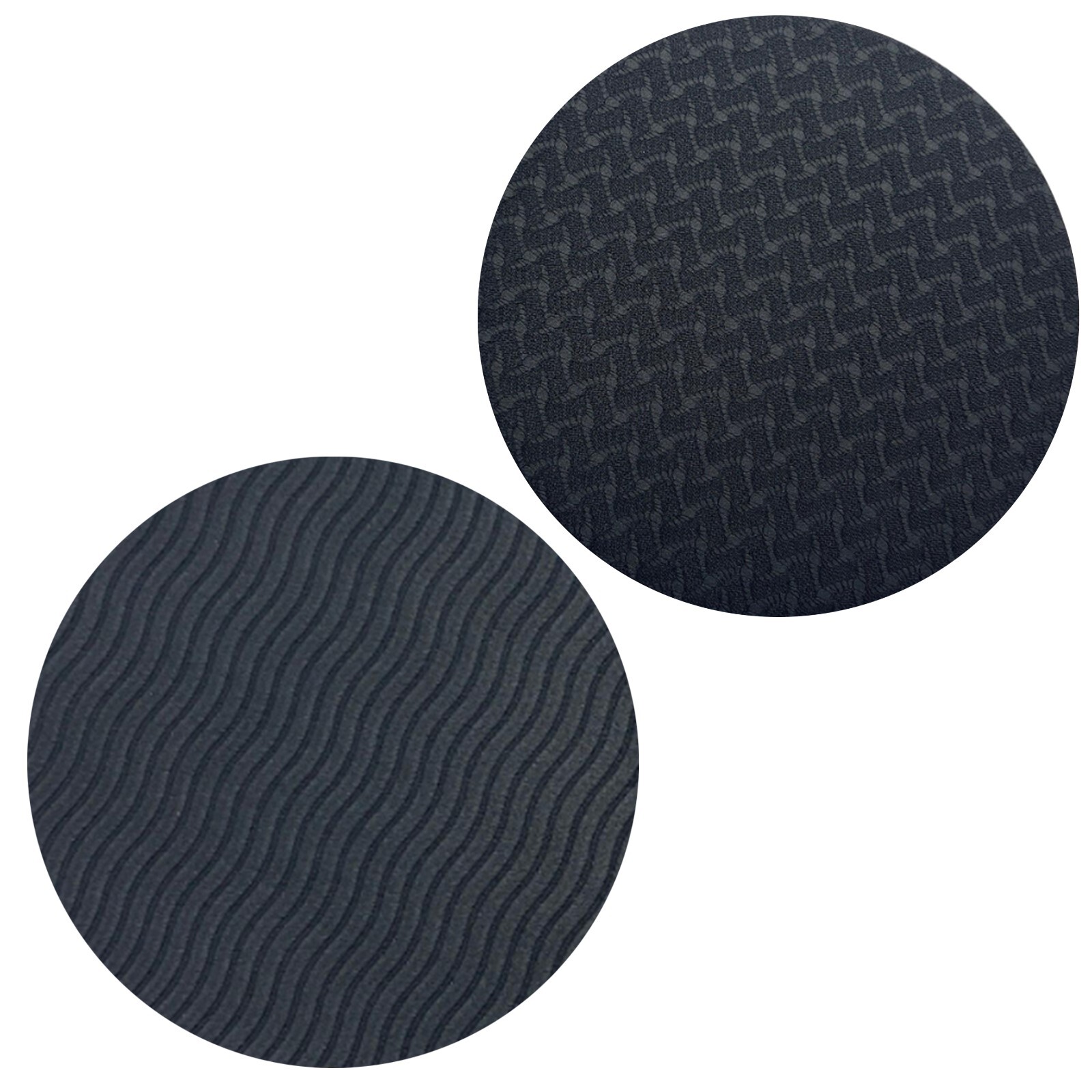 MUNE EVA Yoga Block Set of 2 and Yoga Knee Pads Black Set of 2