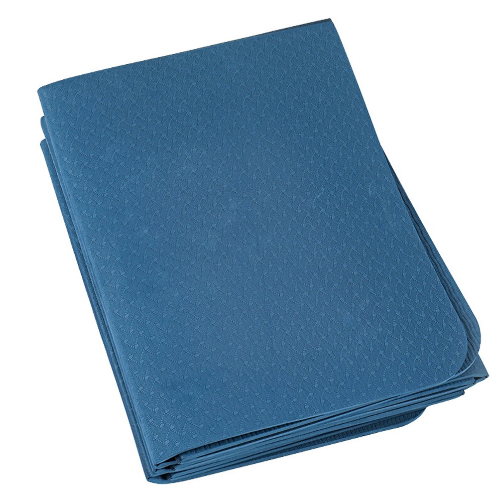 Foldable Yoga Mat Folding TPE Pilates Mat Non Slip Workout Mat Portable Exe GUXZ
