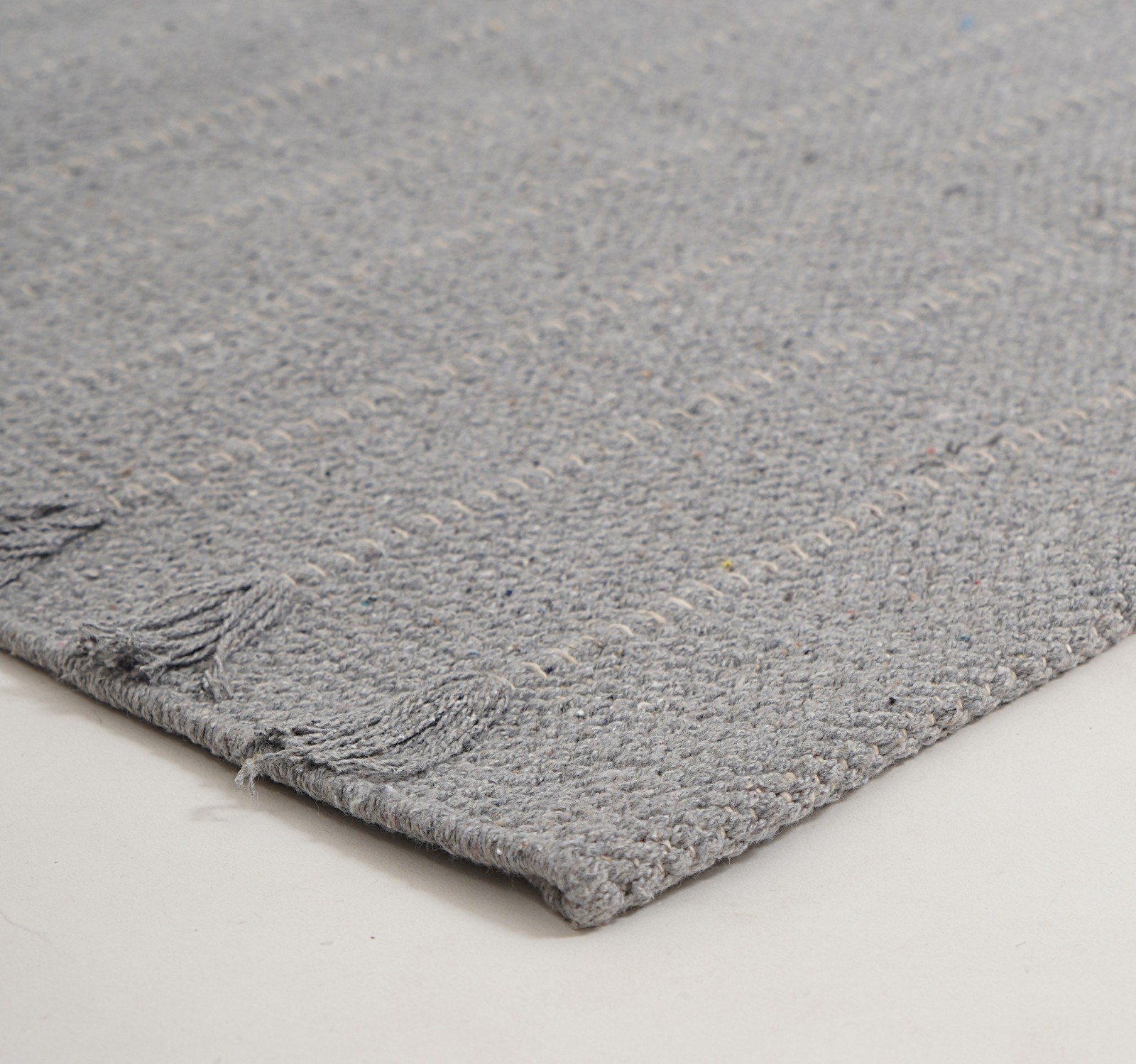 Yoga Mat Thick Non Slip Organic Cotton Exercise Workout Mat Pilates Rug 2×6 FT