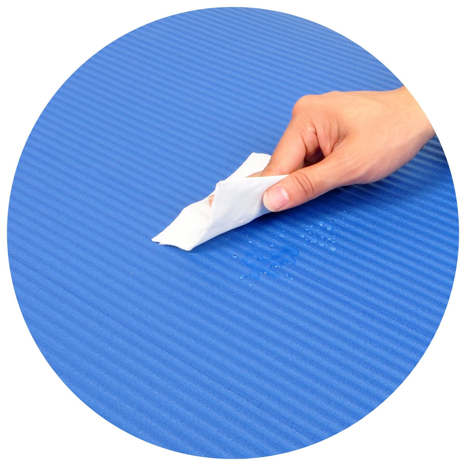 Signature Fitness 71 x 24 x 1-Inch Extra Thick High Density Foam Blue