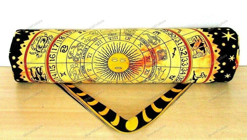 Yoga Bag Unisex Cross Body Shoulder Bag Handmade Yoga Mat Carrying Case