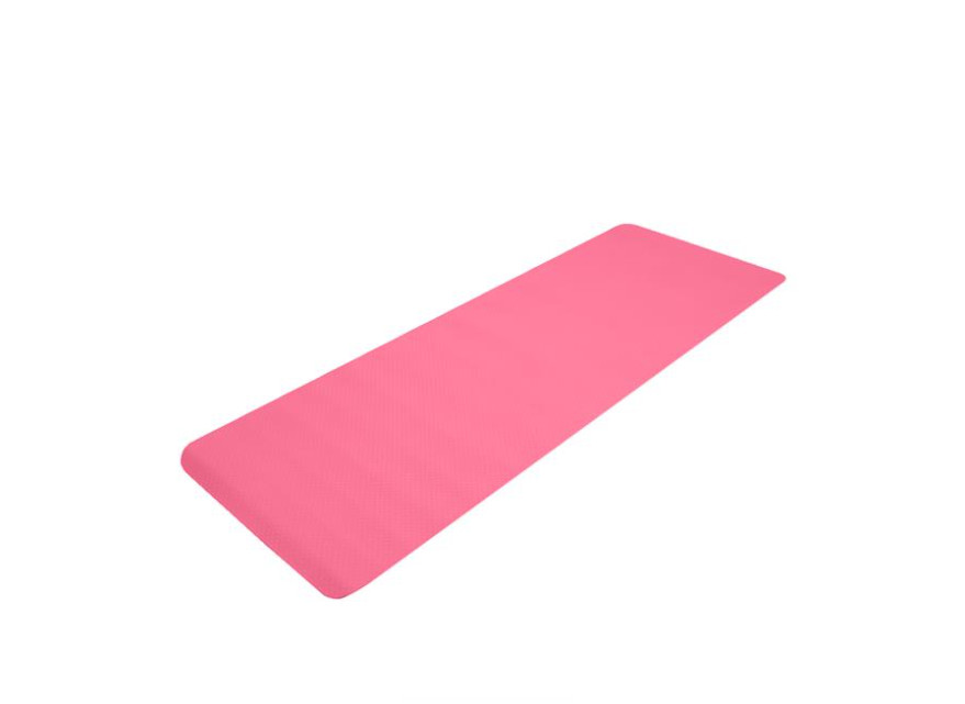 6mm Thick TPE Non-Slip Yoga Mat/Gym Mat (183x61x0.6cm) Pink