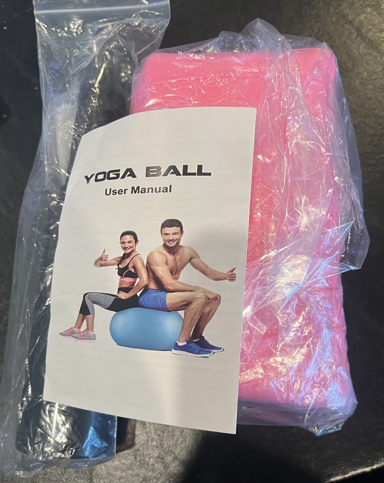 Yoga Ball Lighter Pink – Open Box