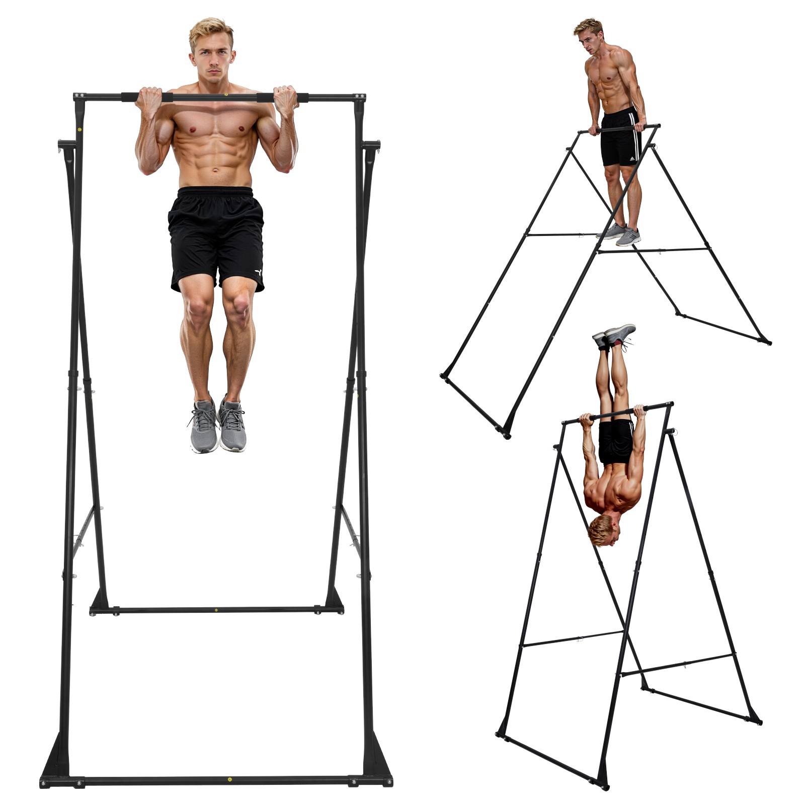 VEVOR Yoga Stand Frame 440.9lbs Load Swing Stand Triangular Structure Aerial Rig