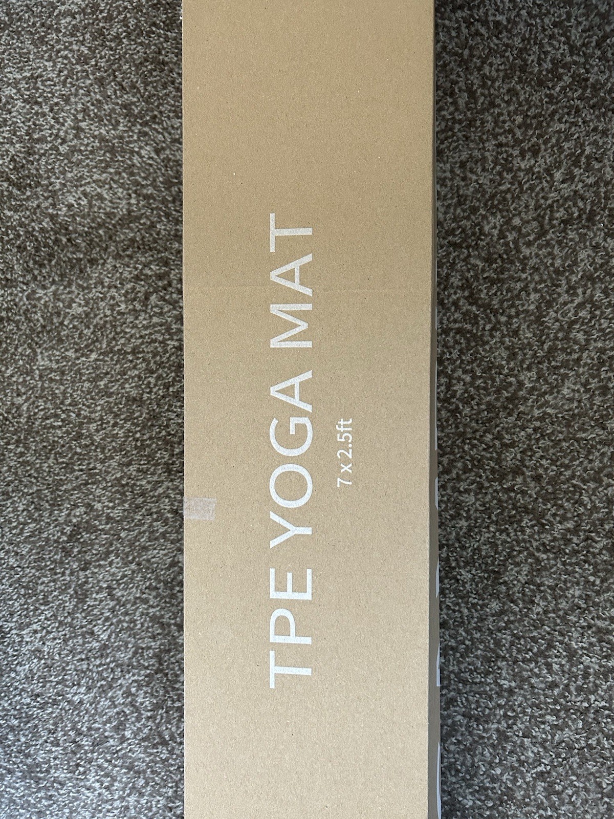 Cambivo Extra Long Yoga Mat, Black