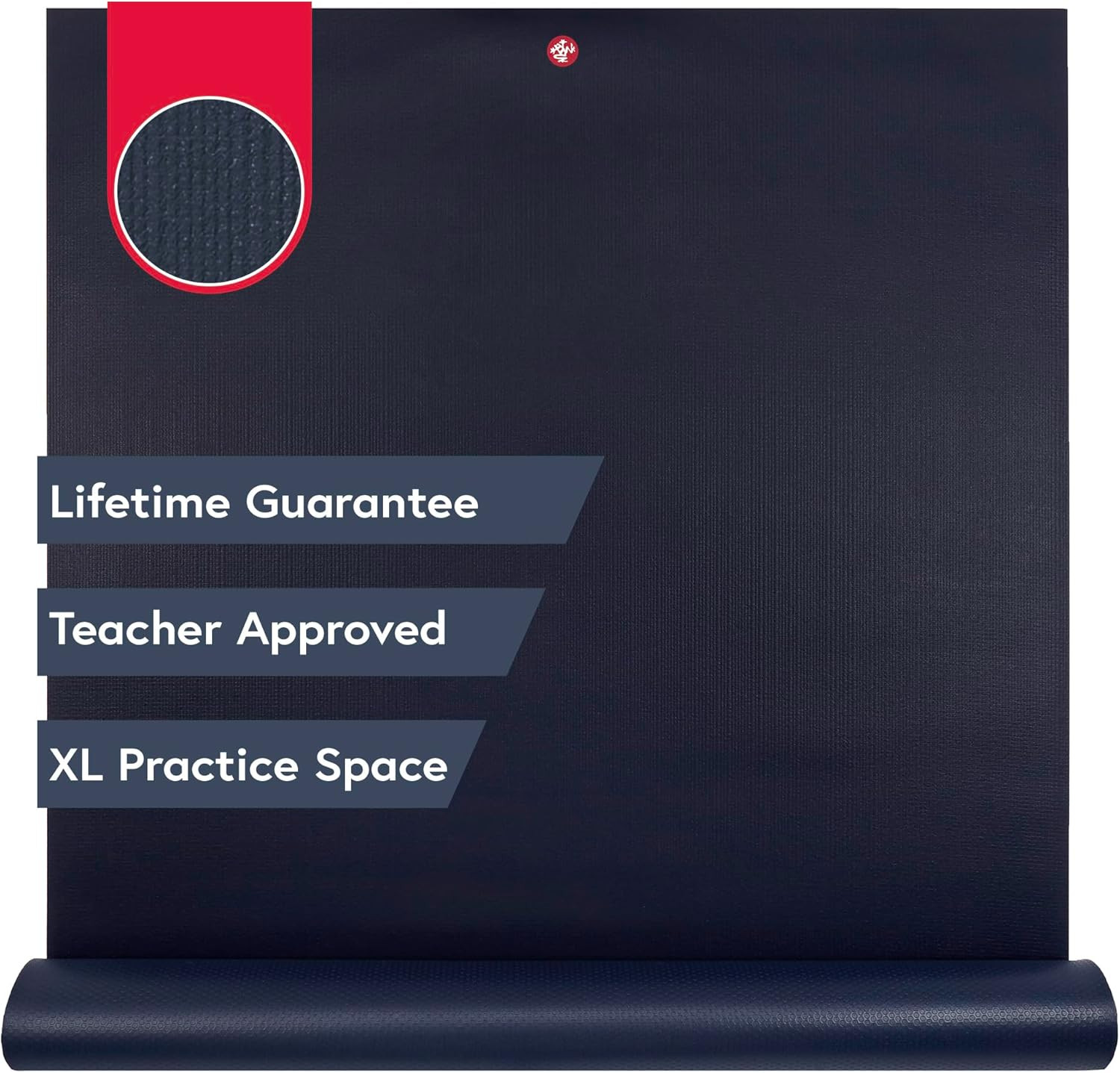 Manduka PRO Long & Wide Yoga Mat 79&Prime; – 6Mm | Lifetime Durability | Hygienic Cons