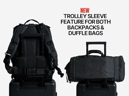 25L Athletic Gym Backpack () Durable 1000D Waterproof Nightshade Edition