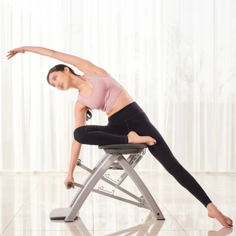 Home Foldable Portable Pilates Universal Chair Equipment Yoga Fitness Chair Mult