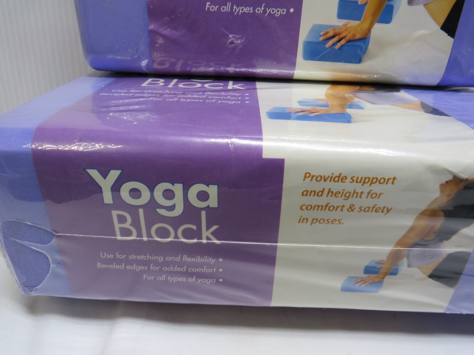 Yoga Block Brick Foam Sport Health Home Exercise Gym Tools Yoga Blocks 2 Pcs