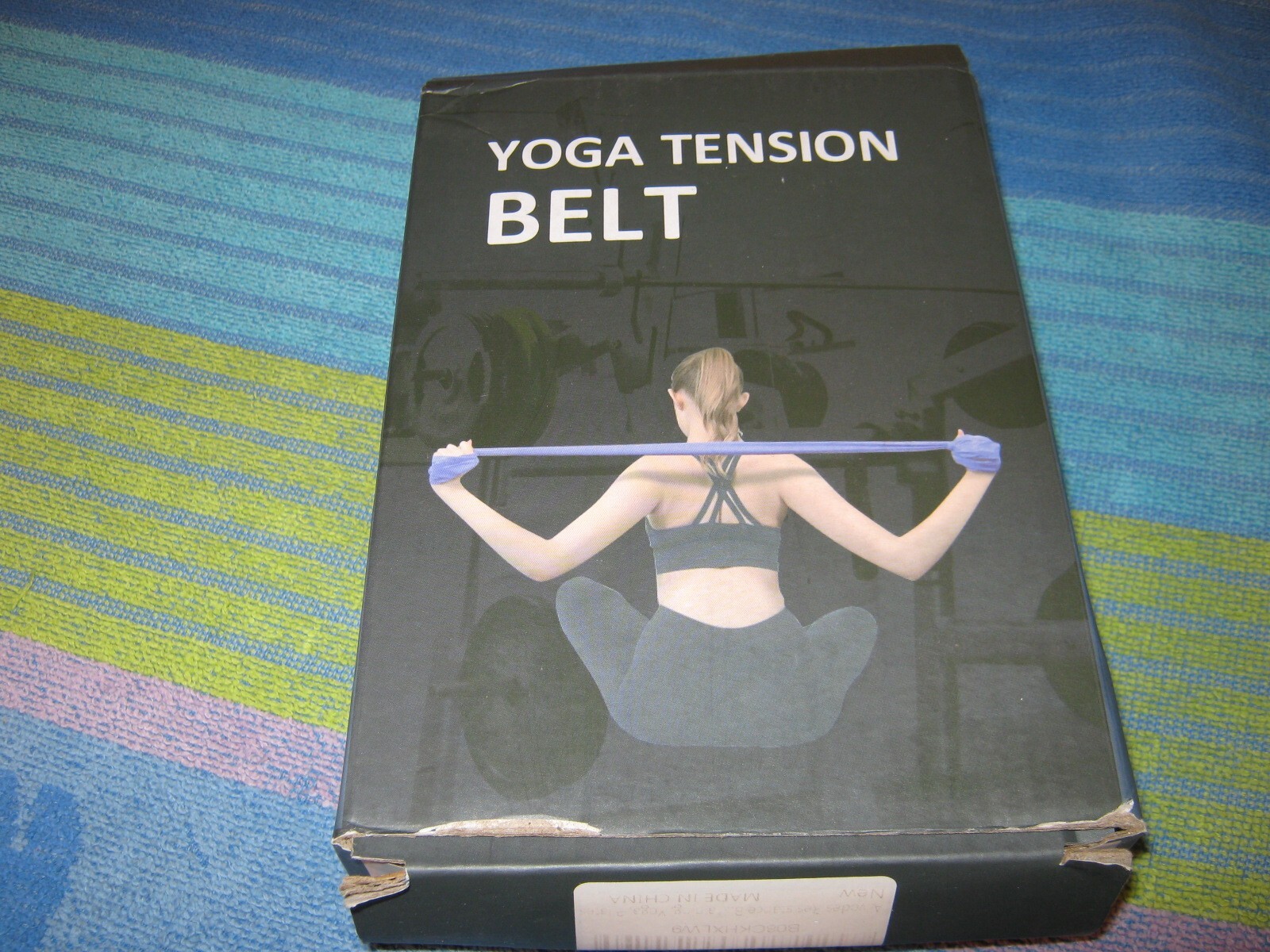 Yoga Tension Belt Allvodes Resistant Band Set / 5 Pack New