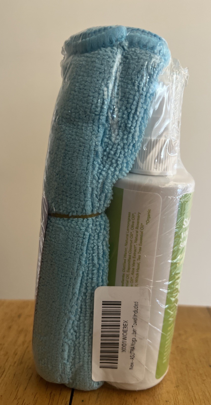 ASUTRA Yoga Mat Cleaner Spray (Mindful Lemongrass), 4 fl New Sealed