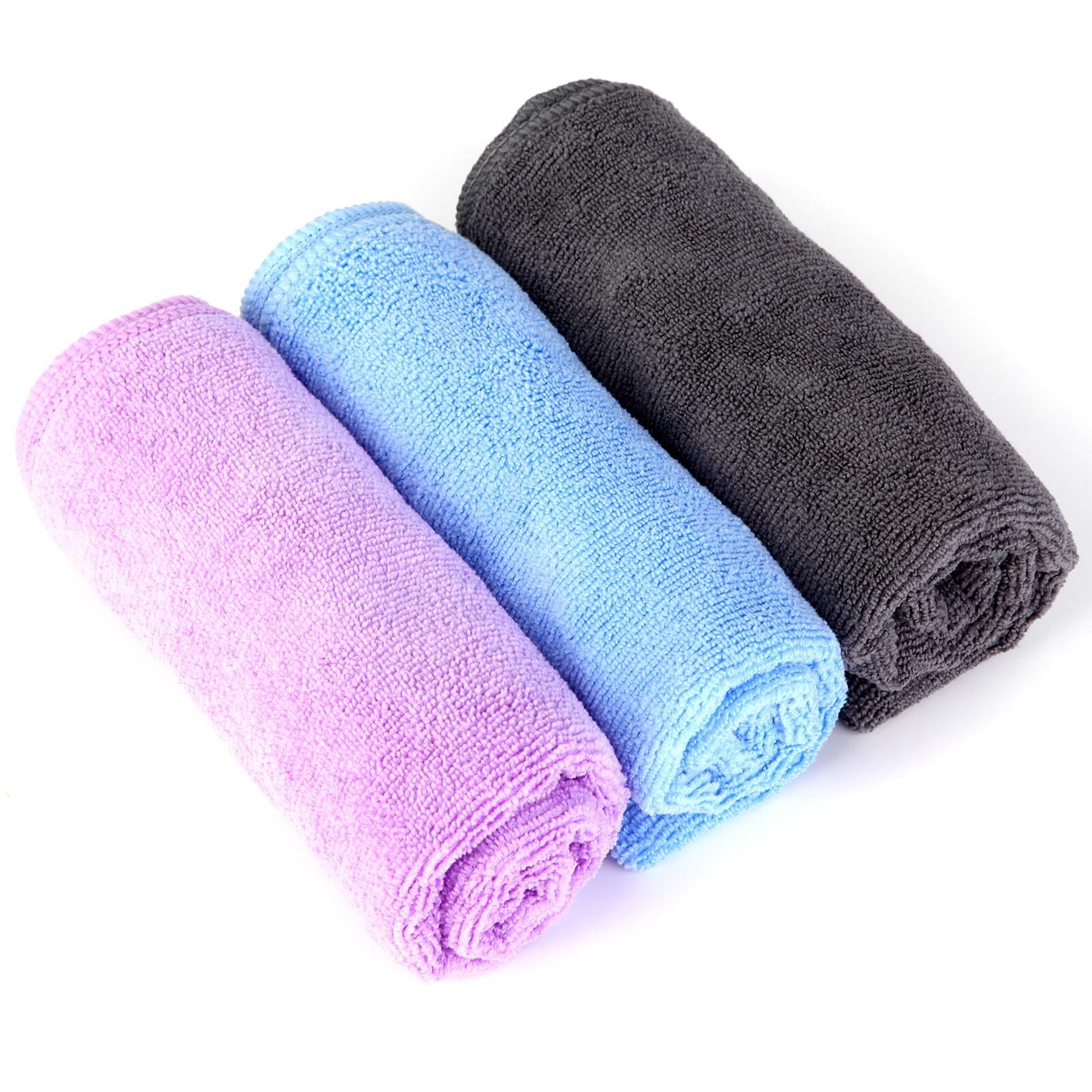 Microfiber Gym Towels Set for Sports Fitness, Yoga, Workout, Exercise, Tennis…