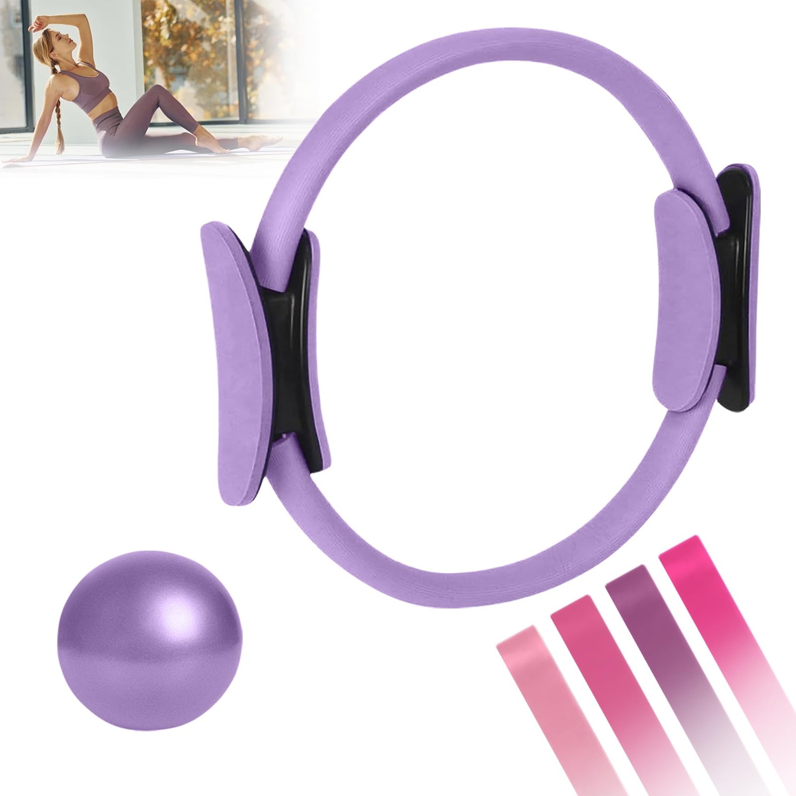 Home Pilates Kit for ， Pilates Essentials Kit for ，Pilates Equipment，14 Inch …