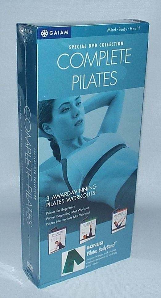 SEALED Gaiam Special 3 DVD Collection Complete Pilates Workout MIND BODY HEALTH