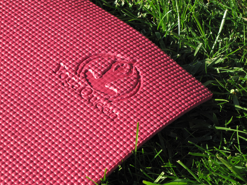 Supreme Eco-Yoga Mat 2 Tone Red 6mm